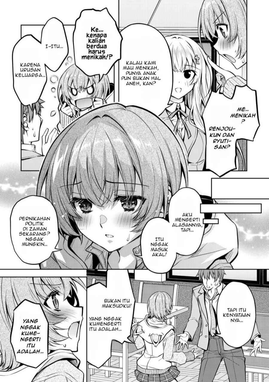 Baca Tsundere Hokuou Bishoujo no Classmate ga, Kon'yakusha ni Natta Totan ni Dere Ippentou ni Natte Shimatta Ken ni Tsuite - Chapter 04 halaman 4