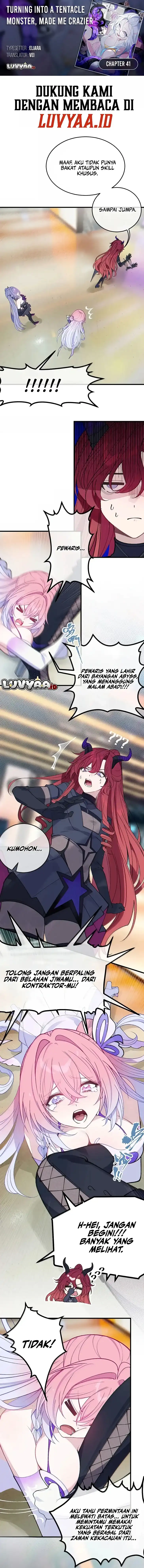 Baca Turning Into A Tentacle Monster, Made Me Crazier - Chapter 41 halaman 1