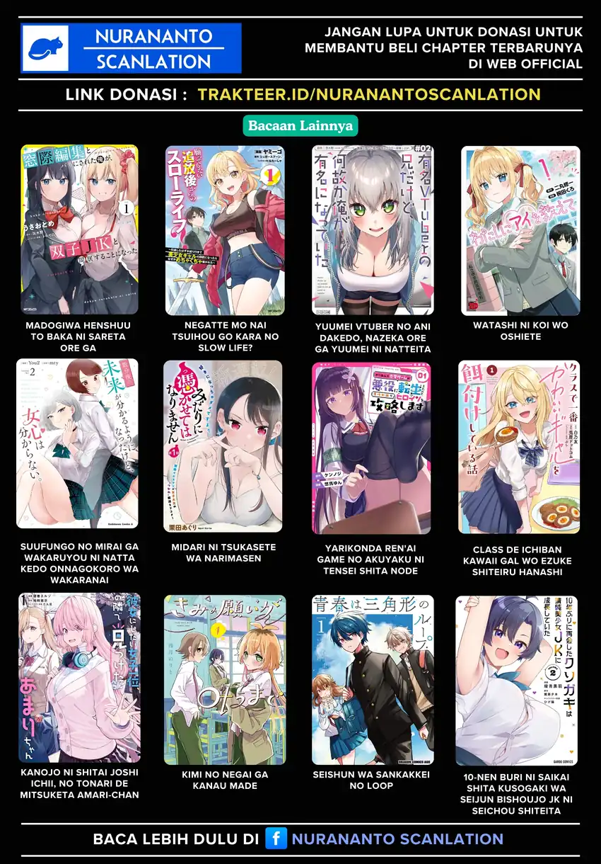 Baca Uchi no Seiso-kei Iinchou ga Katsute Chuunibyou Idol Datta Koto wo Ore Dake ga Shitteiru. - Chapter 05.2 halaman 24