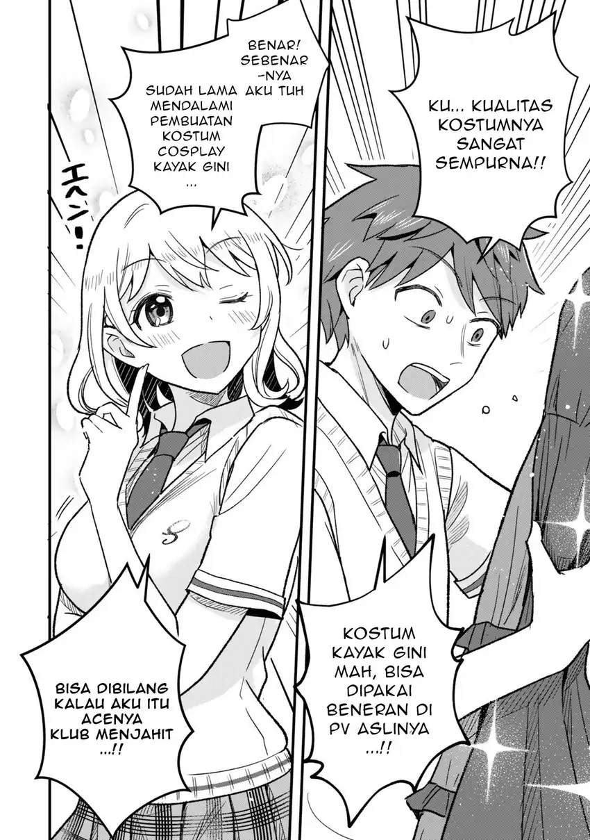 Baca Uchi no Seiso-kei Iinchou ga Katsute Chuunibyou Idol Datta Koto wo Ore Dake ga Shitteiru. - Chapter 06.1 halaman 19