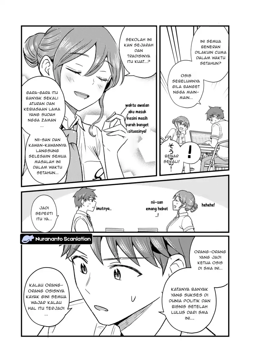 Baca Uchi no Seiso-kei Iinchou ga Katsute Chuunibyou Idol Datta Koto wo Ore Dake ga Shitteiru. - Chapter 9 halaman 29