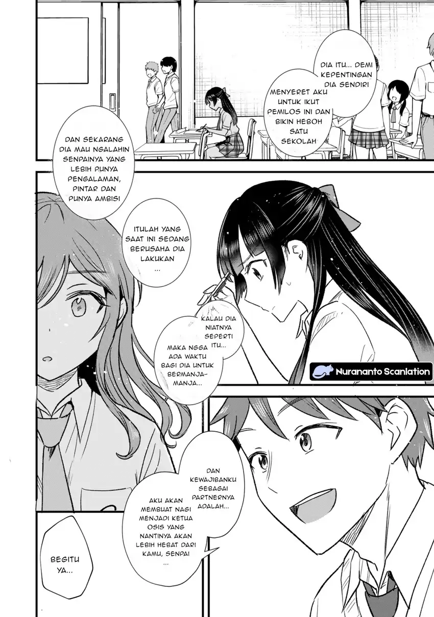 Baca Uchi no Seiso-kei Iinchou ga Katsute Chuunibyou Idol Datta Koto wo Ore Dake ga Shitteiru. - Chapter 9 halaman 35