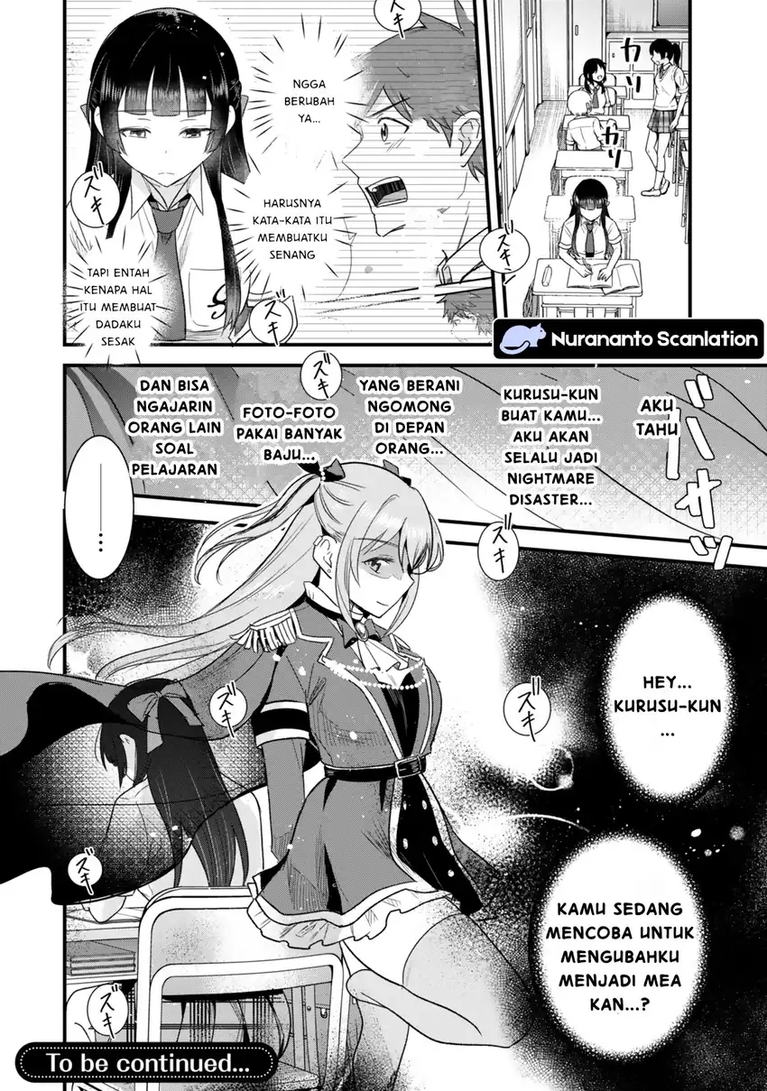 Baca Uchi no Seiso-kei Iinchou ga Katsute Chuunibyou Idol Datta Koto wo Ore Dake ga Shitteiru. - Chapter 9 halaman 39