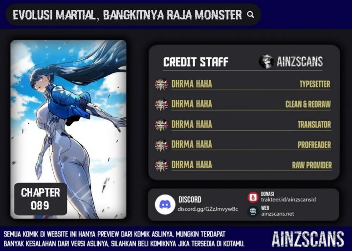 Baca Ultimate Martial Evolution: Begin by Awakening the King of Monsters - Chapter 89 halaman 1