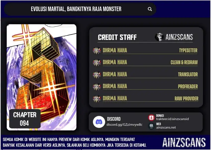 Baca Ultimate Martial Evolution: Begin by Awakening the King of Monsters - Chapter 94 halaman 2
