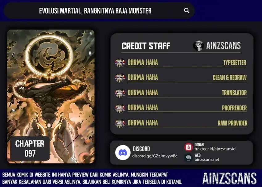 Baca Ultimate Martial Evolution: Begin by Awakening the King of Monsters - Chapter 97 halaman 1