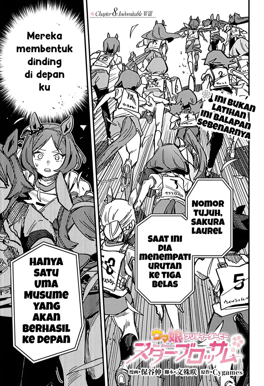 Baca Uma Musume Pretty Derby: Star Blossom - Chapter 08 halaman 1
