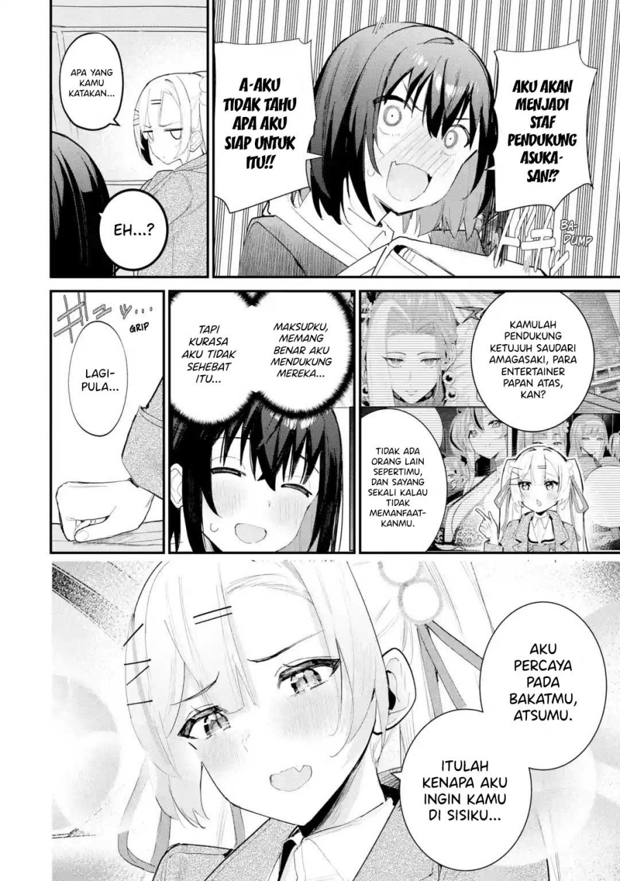 Urakata de Support Shiteta Geinou Ikka wo Tsuihousareta Boku wa, Futsuu no Seishun wo Ouka Shitai. Chapter 11 page 48