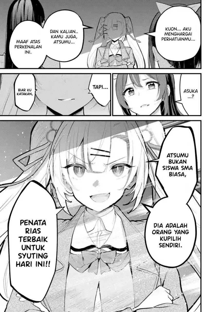 Urakata de Support Shiteta Geinou Ikka wo Tsuihousareta Boku wa, Futsuu no Seishun wo Ouka Shitai. Chapter 12 page 40