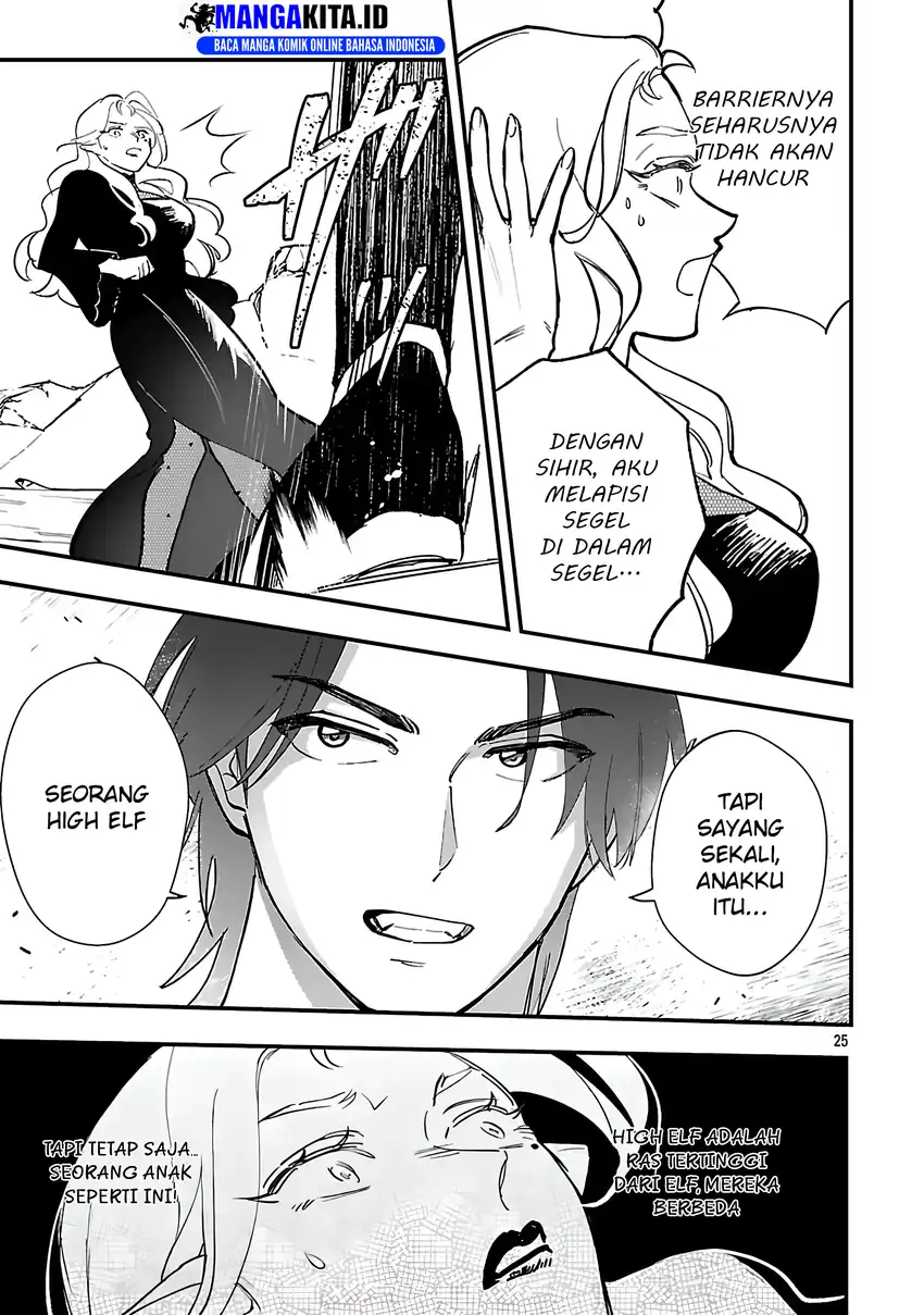 Urenokori no Dorei Elf wo Hirotta no de, Musume ni suru Koto ni shita Chapter 16.2 page 22