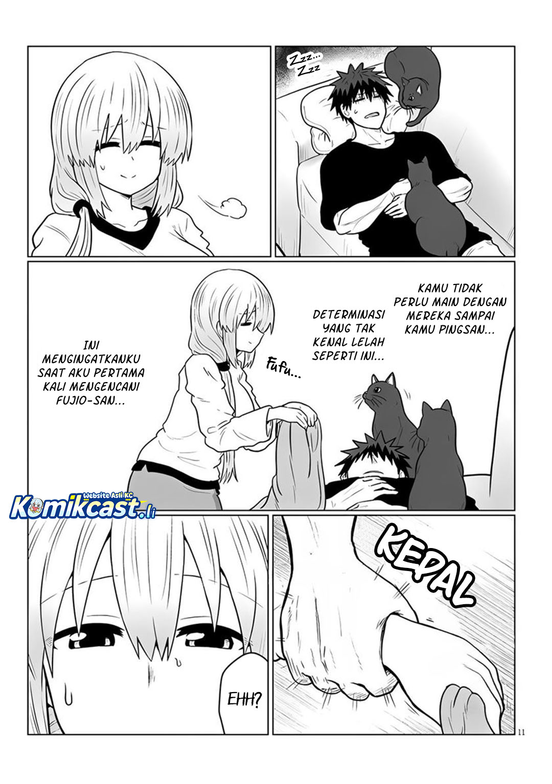 Baca Uzaki-chan wa Asobitai! - Chapter 126 halaman 12