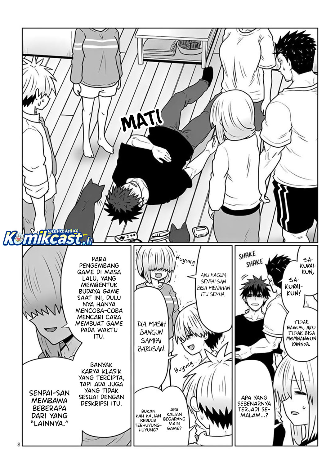 Baca Uzaki-chan wa Asobitai! - Chapter 126 halaman 9