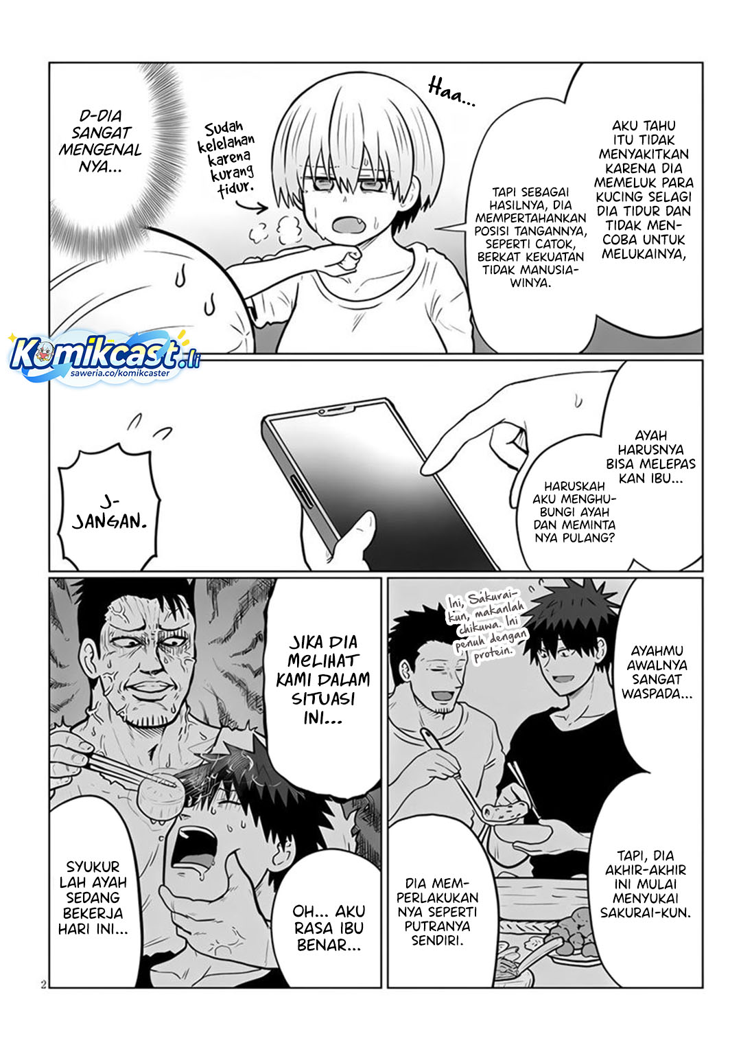 Baca Uzaki-chan wa Asobitai! - Chapter 127 halaman 3