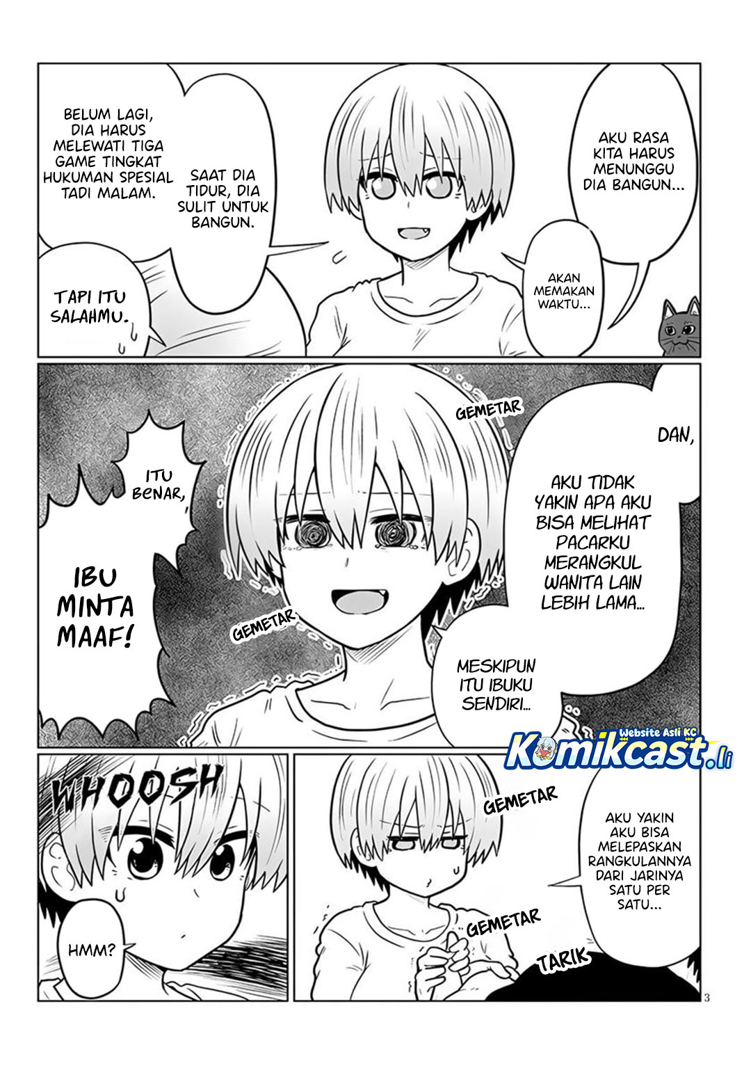 Baca Uzaki-chan wa Asobitai! - Chapter 127 halaman 4