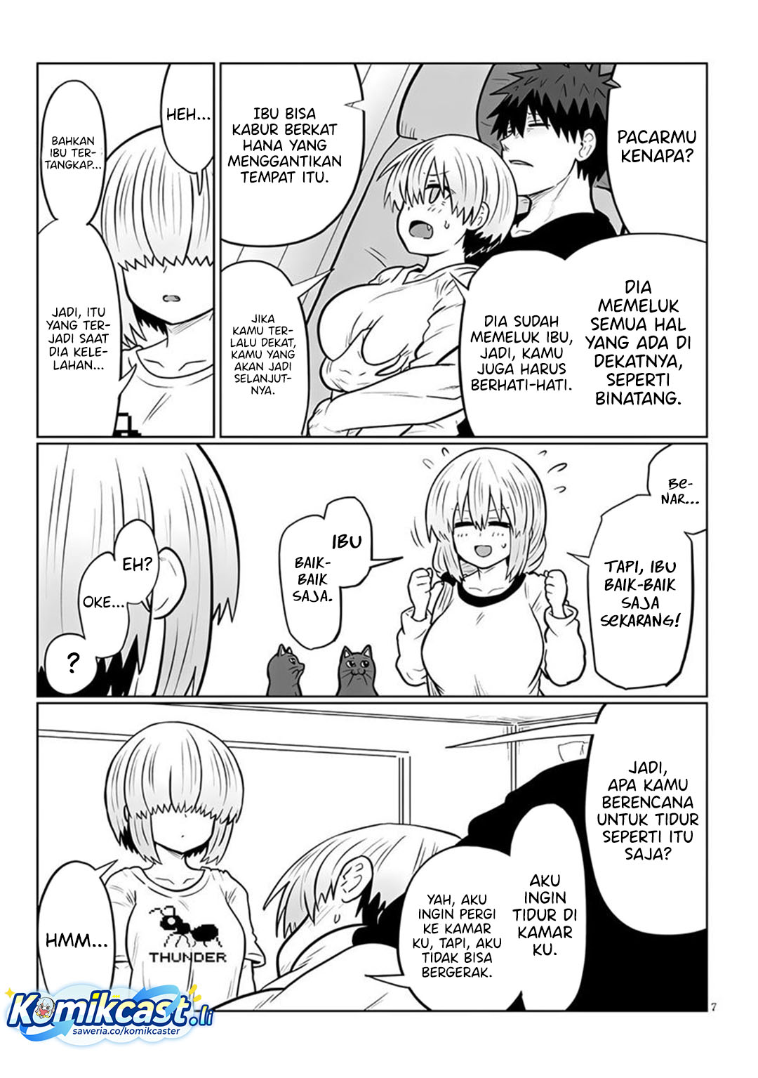 Baca Uzaki-chan wa Asobitai! - Chapter 127 halaman 8