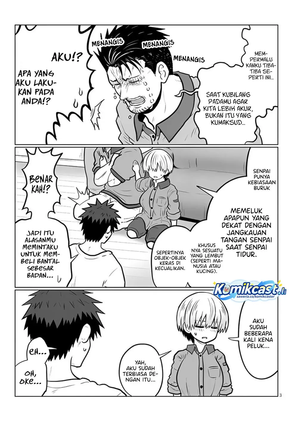 Baca Uzaki-chan wa Asobitai! - Chapter 128 halaman 4