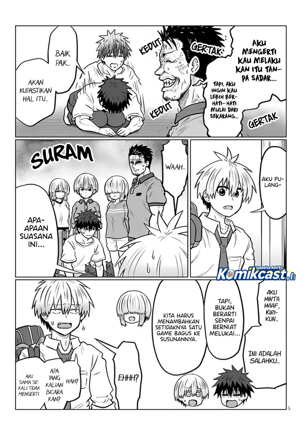 Baca Uzaki-chan wa Asobitai! - Chapter 128 halaman 6