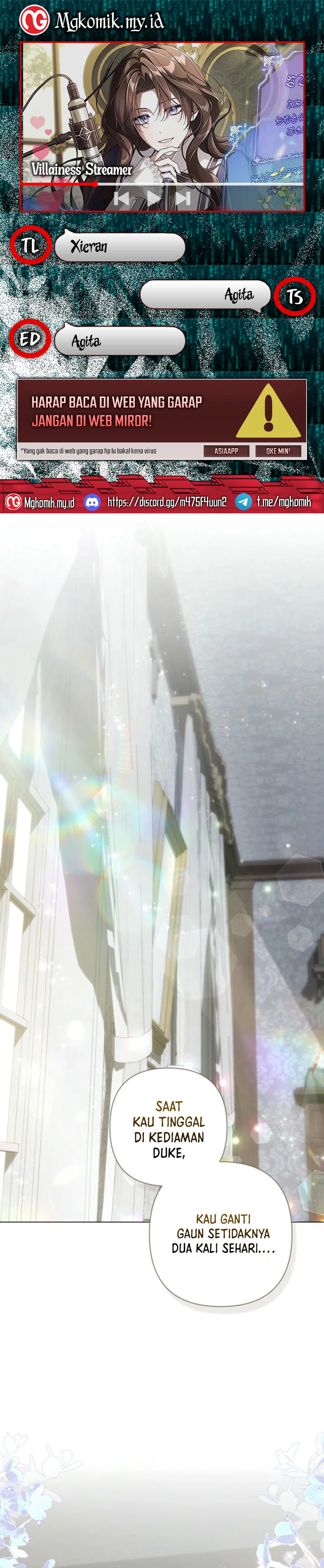 Baca Villainess Streamer - Chapter 17 halaman 1