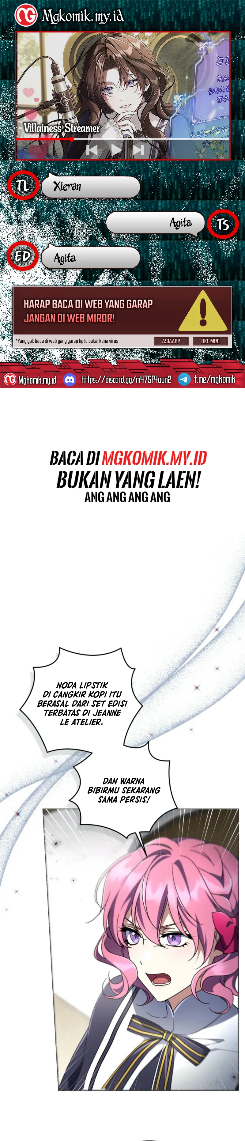 Baca Villainess Streamer - Chapter 22 halaman 1