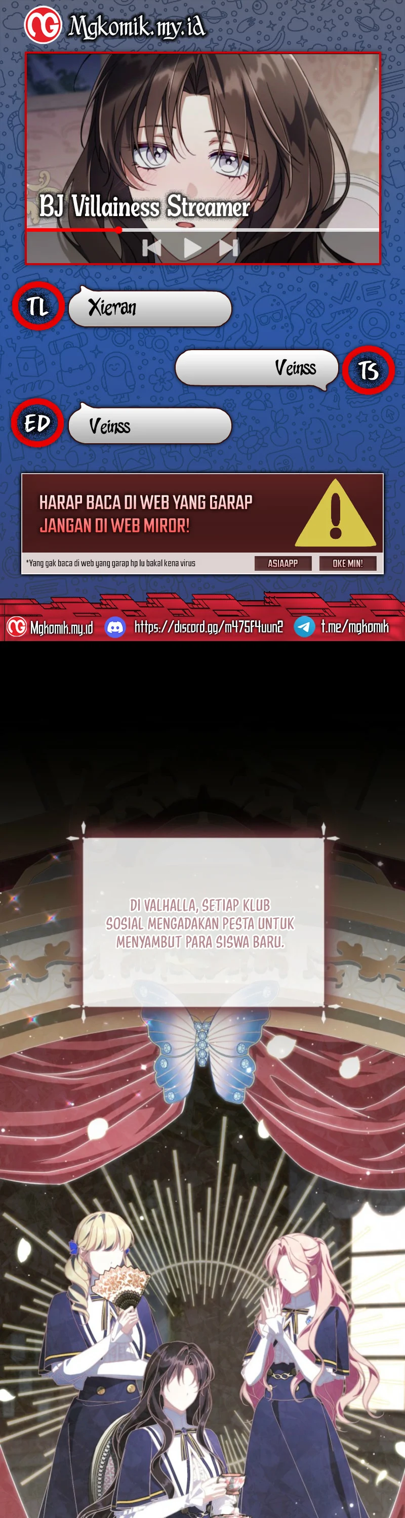 Baca Villainess Streamer - Chapter 27 halaman 1