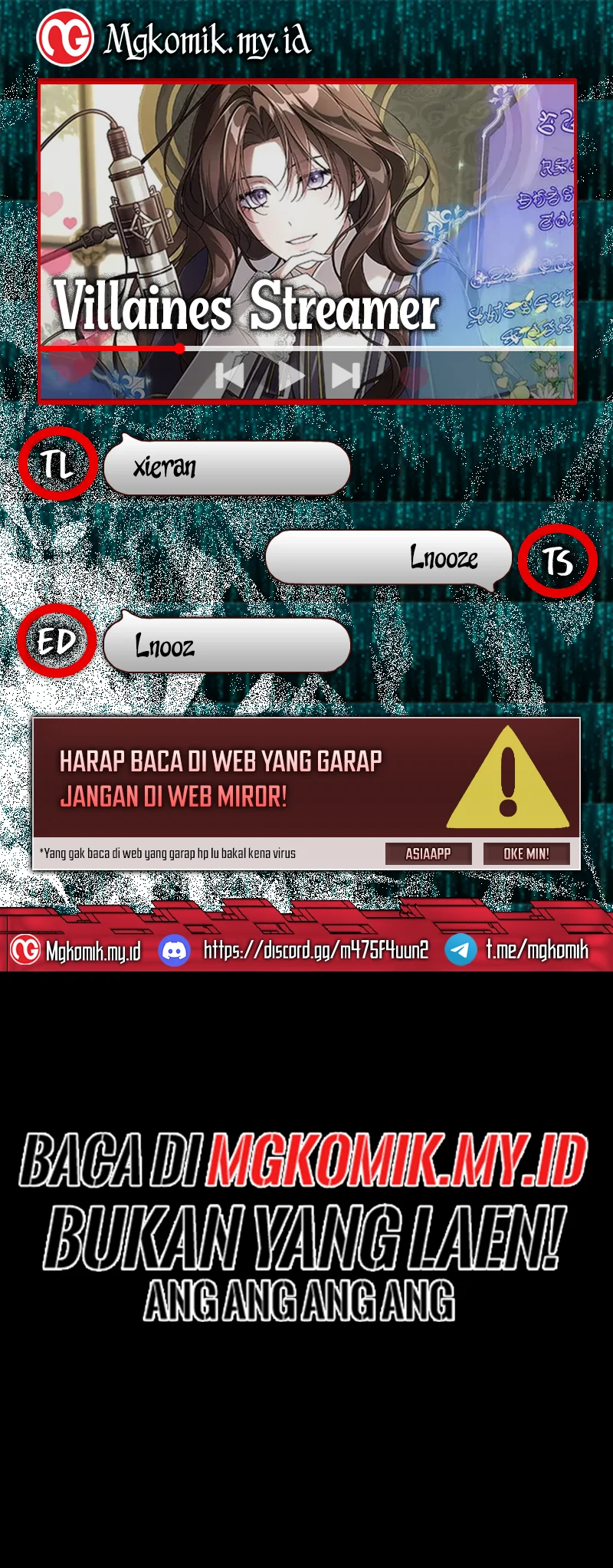 Baca Villainess Streamer - Chapter 35 halaman 1