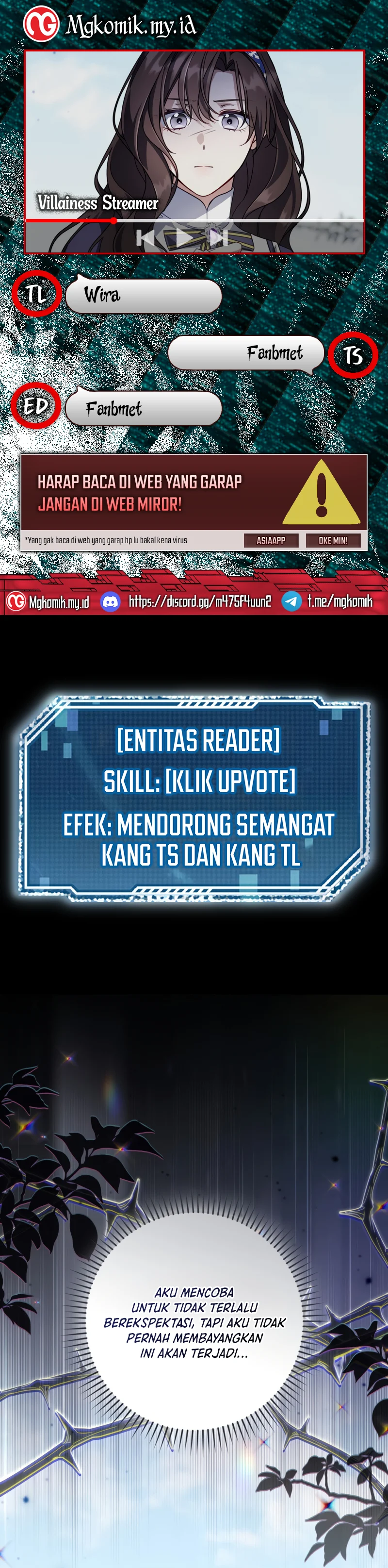 Baca Villainess Streamer - Chapter 37 halaman 1