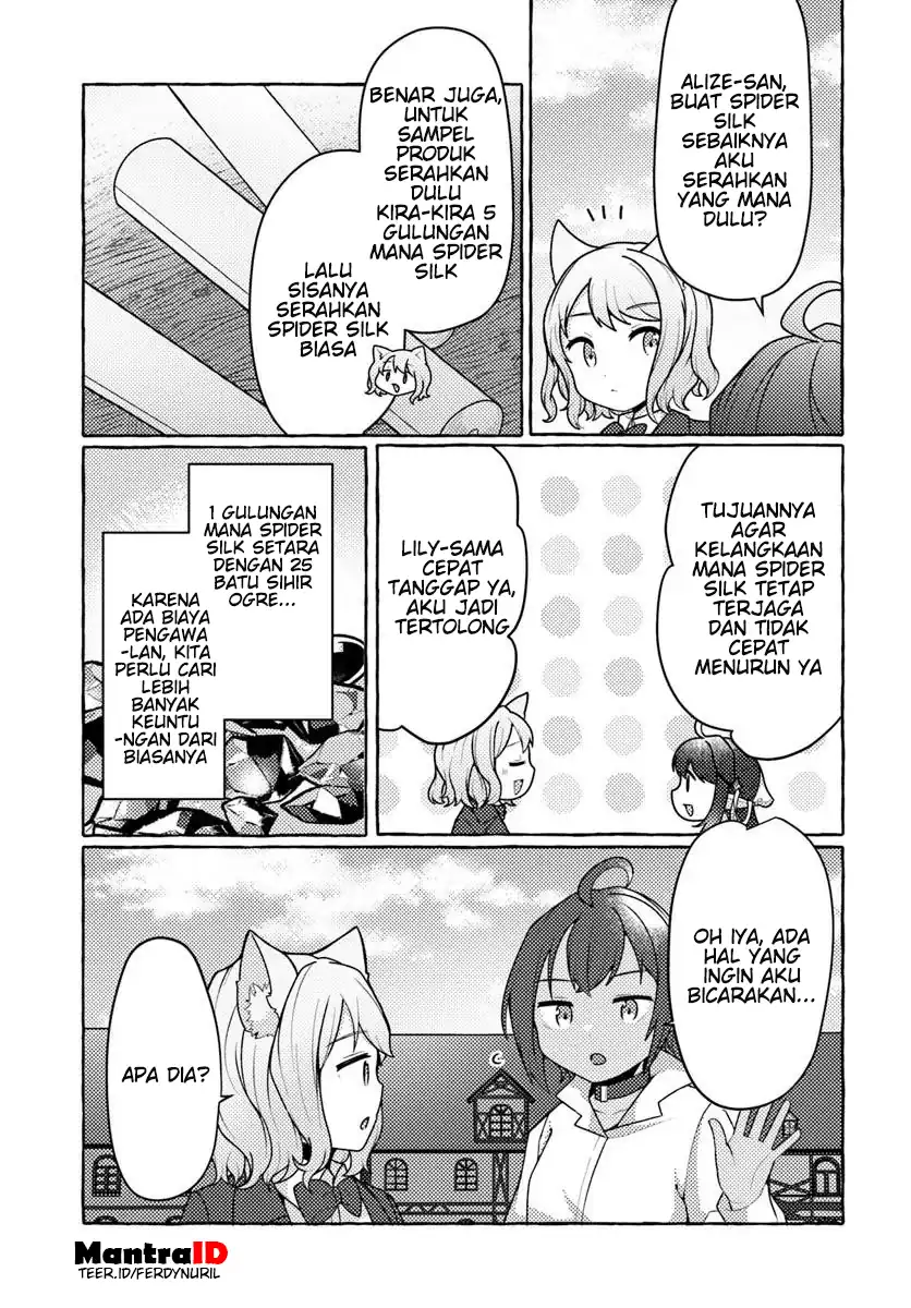 Baca Watashi, Kumo na Monster wo Tame Shitanode, Spider Silk de Saiho wo Ganbarimasu! - Chapter 7 halaman 23