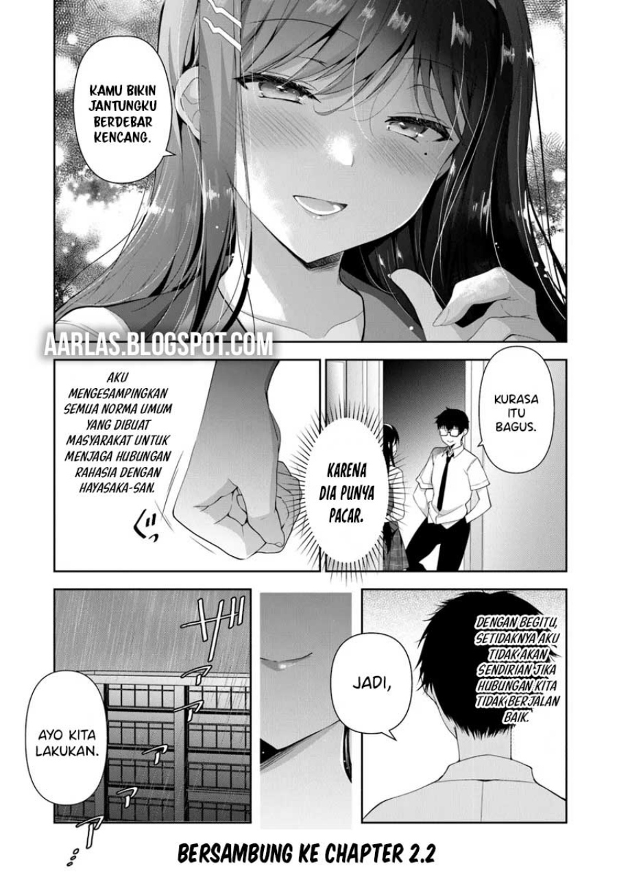 Baca Watashi, Nibanme no Kanojo de Ii kara. - Chapter 2.1 halaman 18