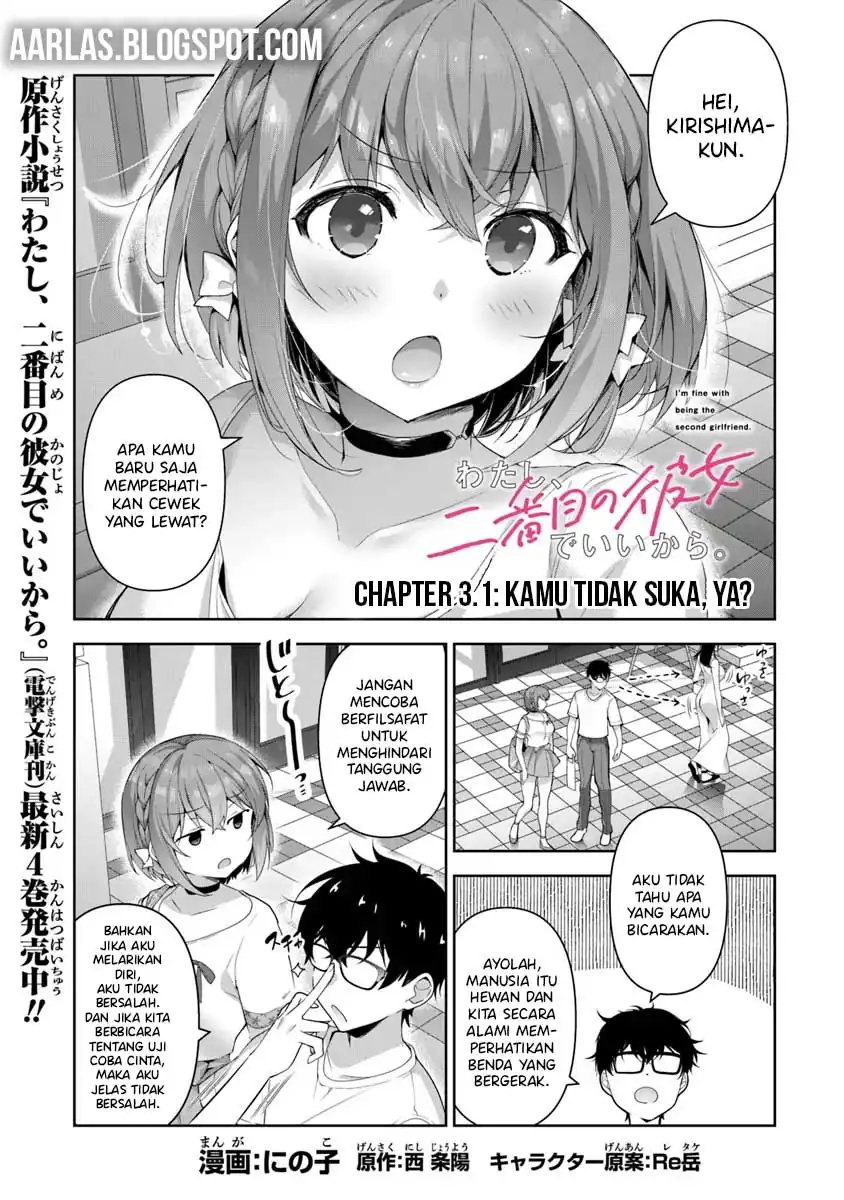 Baca Watashi, Nibanme no Kanojo de Ii kara. - Chapter 3.1 halaman 2