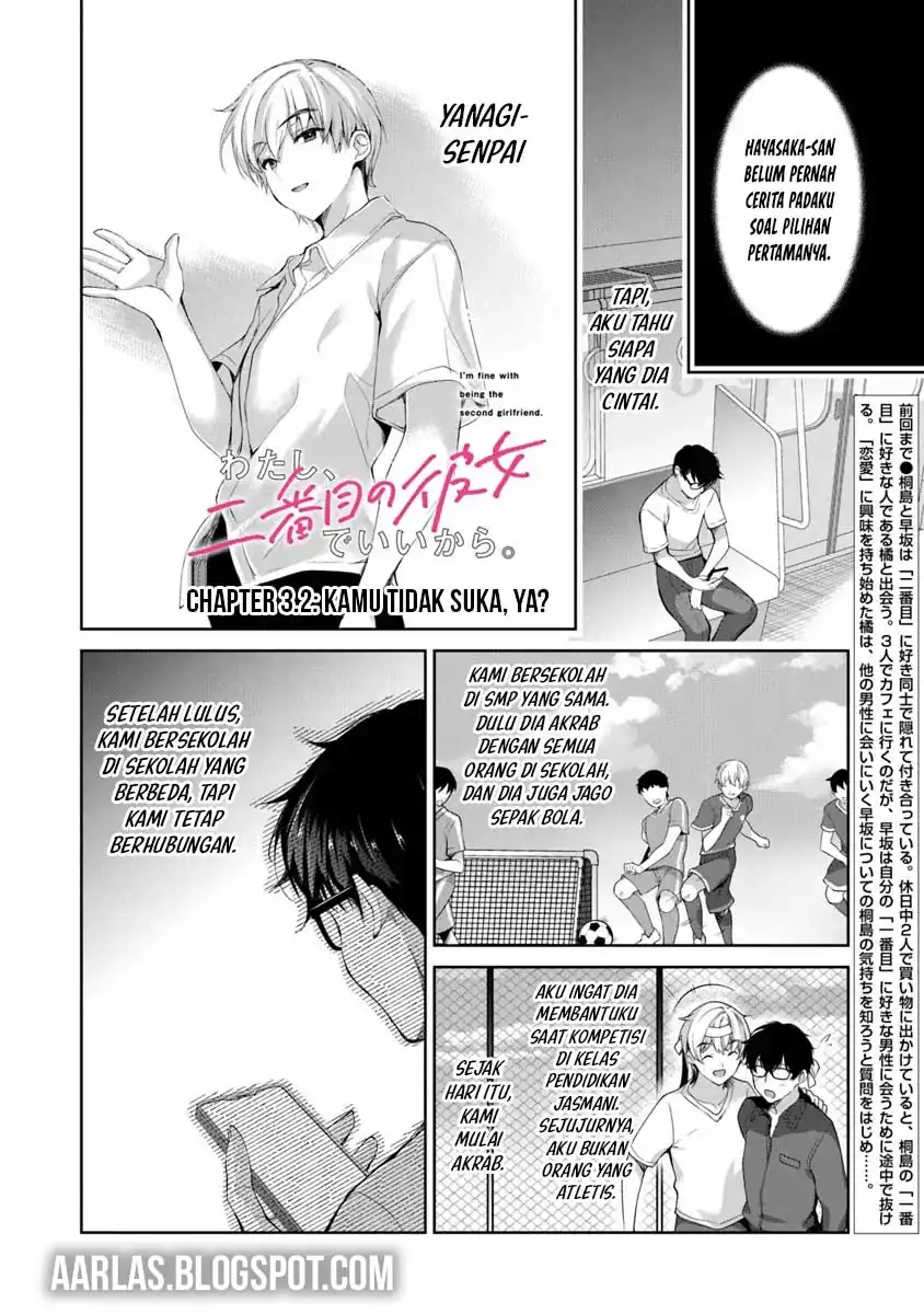 Baca Watashi, Nibanme no Kanojo de Ii kara. - Chapter 3.2 halaman 2
