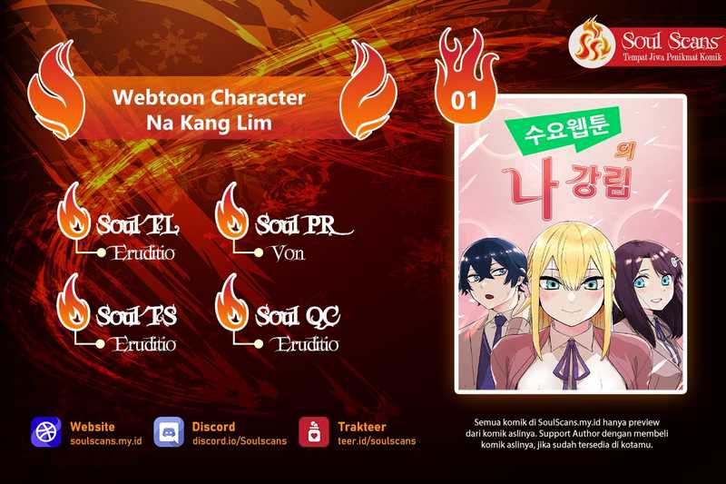 Baca Webtoon Character Na Kang Lim - Chapter 01 halaman 1