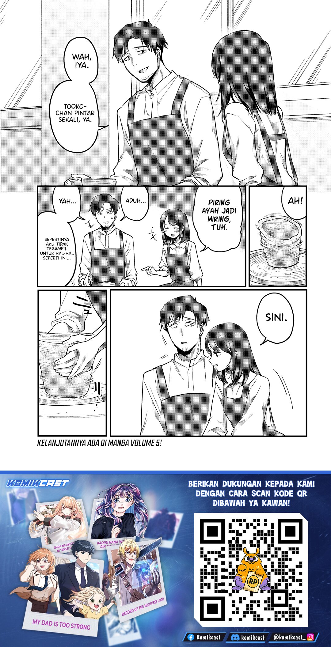 Baca Welcome Home, Papa - Chapter 33.5 halaman 3