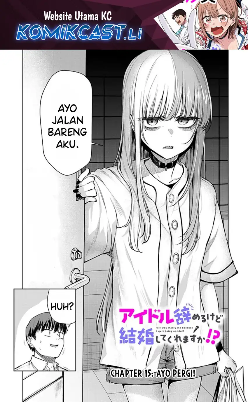 Baca Will You Marry Me If I Quit Being an Idol?! Chapter 15 - Halaman 2 Baca Will You Marry Me If I Quit Being an Idol?! - Chapter 15 halaman 2