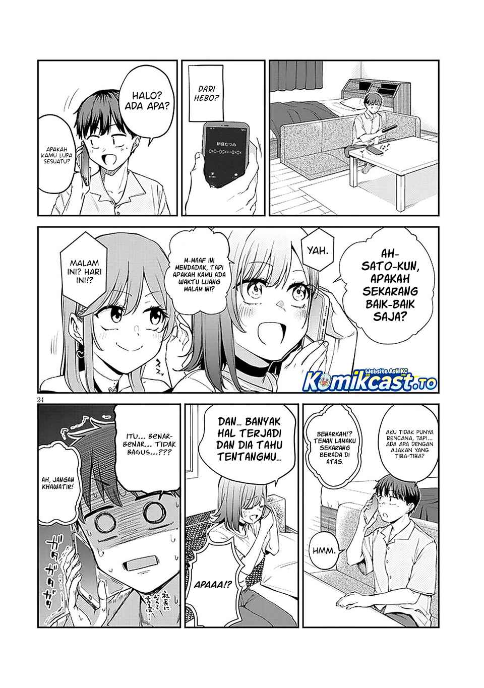 Baca Will You Marry Me If I Quit Being an Idol?! - Chapter 18 halaman 25