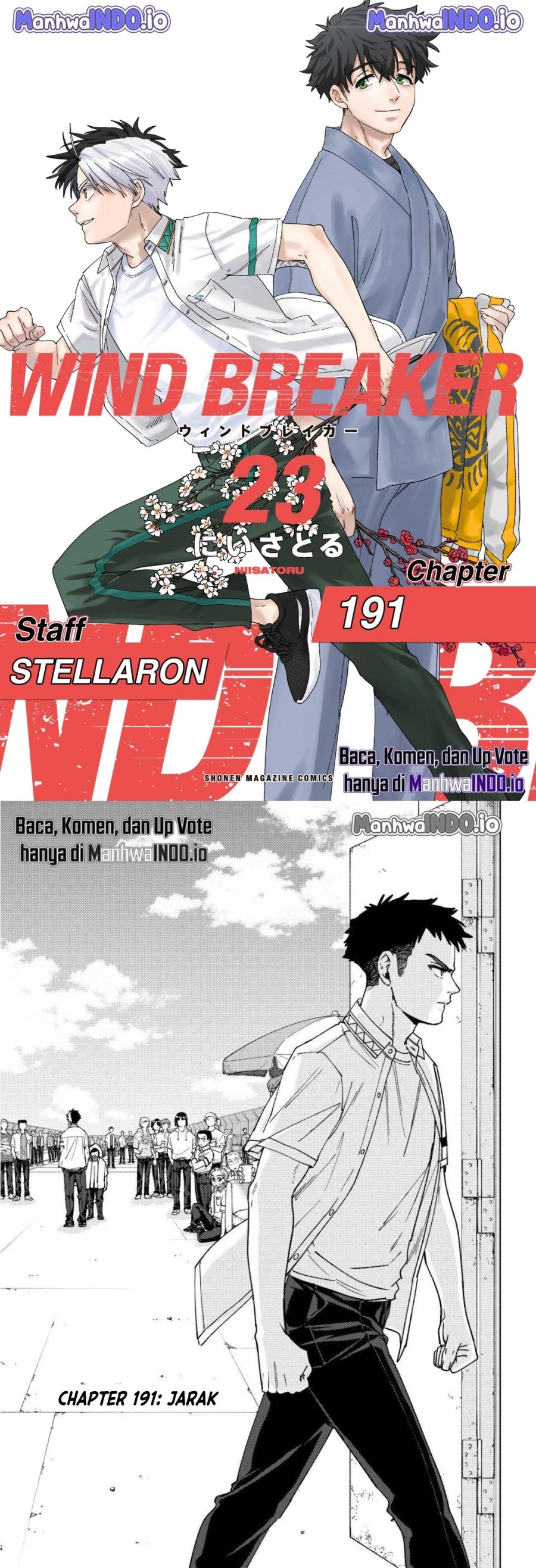 Baca Wind Breaker (NII Satoru) - Chapter 191 halaman 1