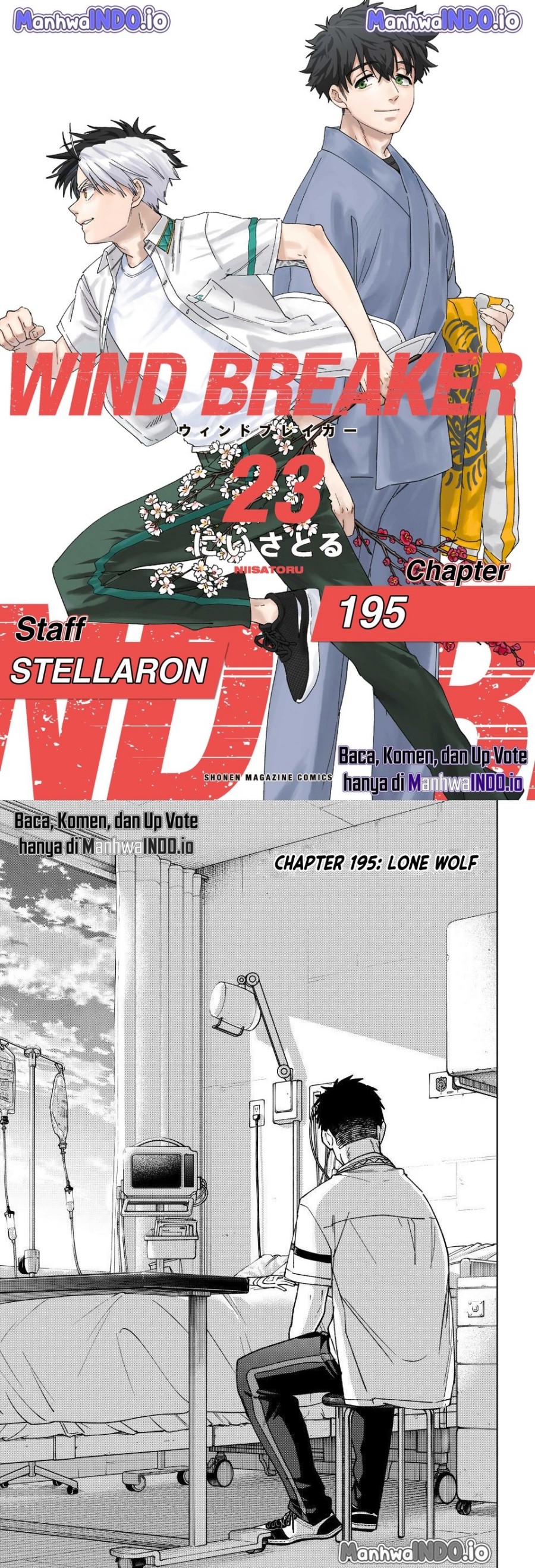 Baca Wind Breaker (NII Satoru) - Chapter 195 halaman 1