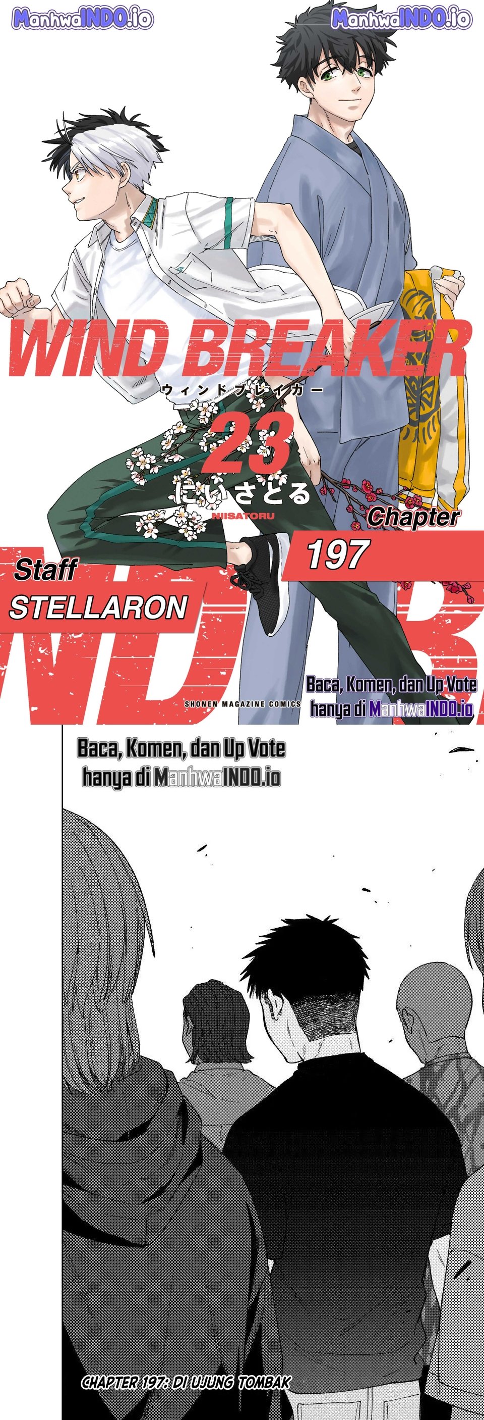 Baca Wind Breaker (NII Satoru) - Chapter 197 halaman 1
