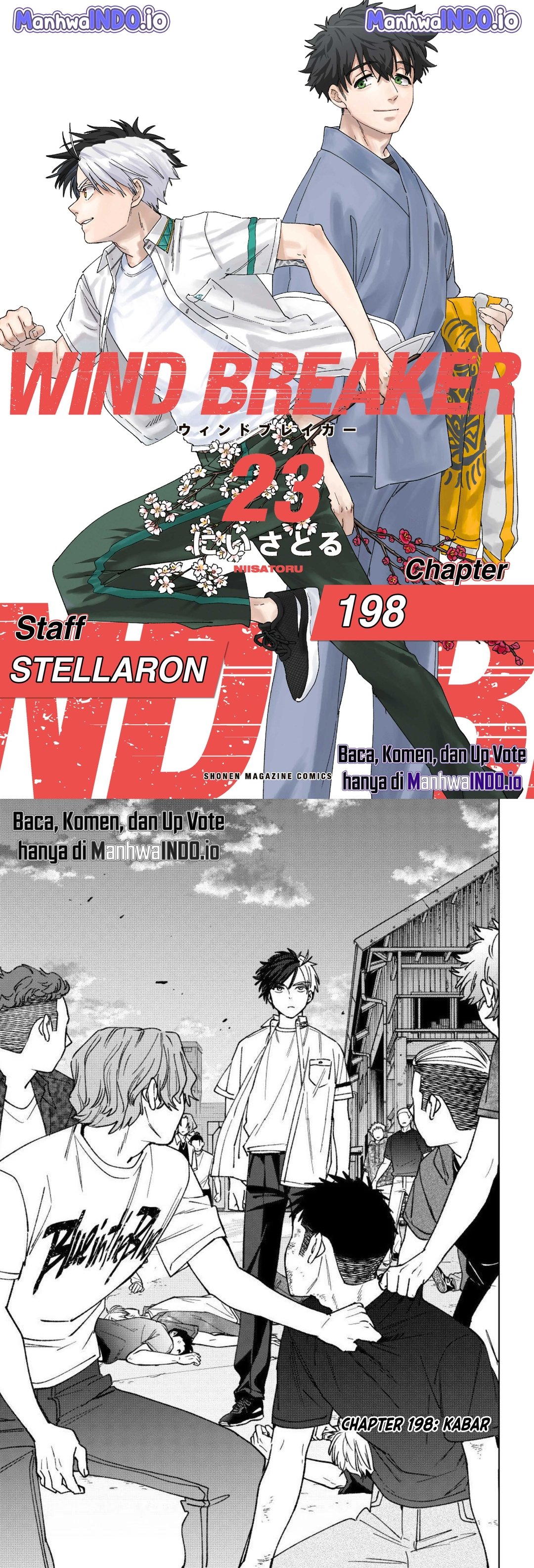 Baca Wind Breaker (NII Satoru) - Chapter 198 halaman 1