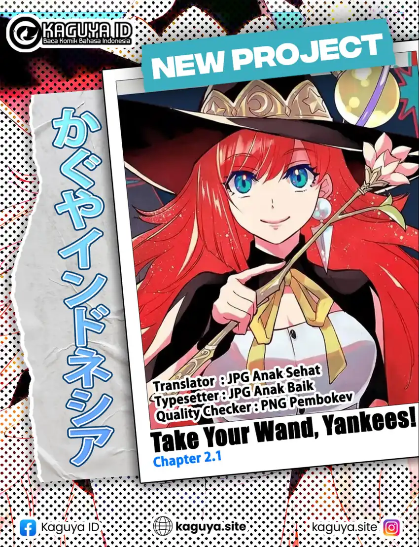 Baca Yanki yo, Tsue o mote! - Chapter 02.1 halaman 1