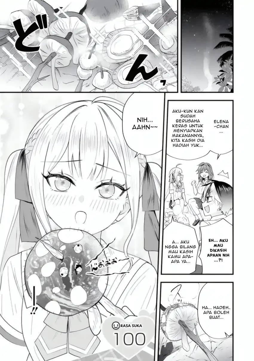 Baca Yarikonda Renai Game no Akuyaku ni Tensei shitanode, Gensaku Chishiki de Heroine wo Kouryaku shimasu - Chapter 06.4 halaman 3