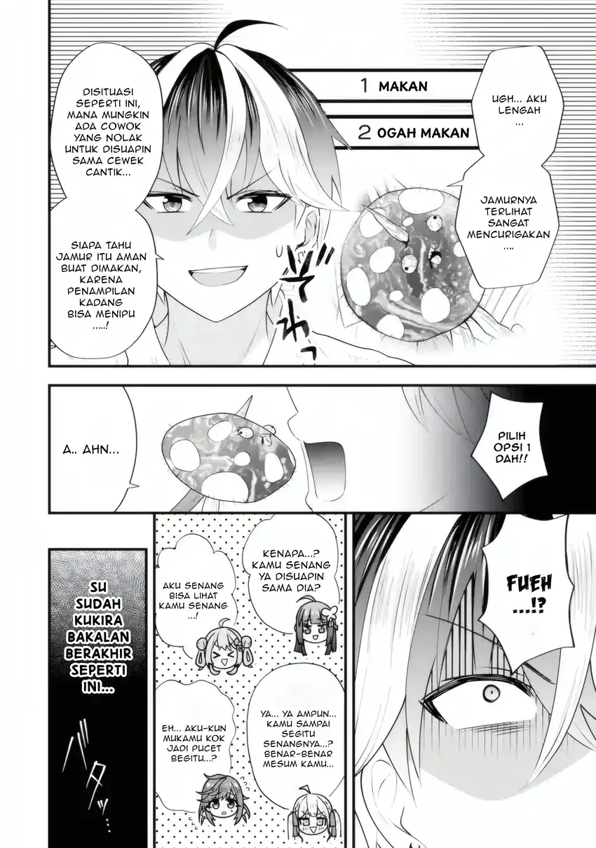 Baca Yarikonda Renai Game no Akuyaku ni Tensei shitanode, Gensaku Chishiki de Heroine wo Kouryaku shimasu - Chapter 06.4 halaman 4