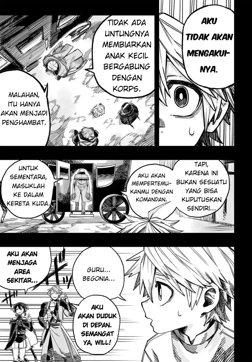 Baca Yoheidan no Itoshigo: Shinikake Koji wa Saikyou Shisho-tachi ni Sodaterareru - Chapter 3 halaman 9