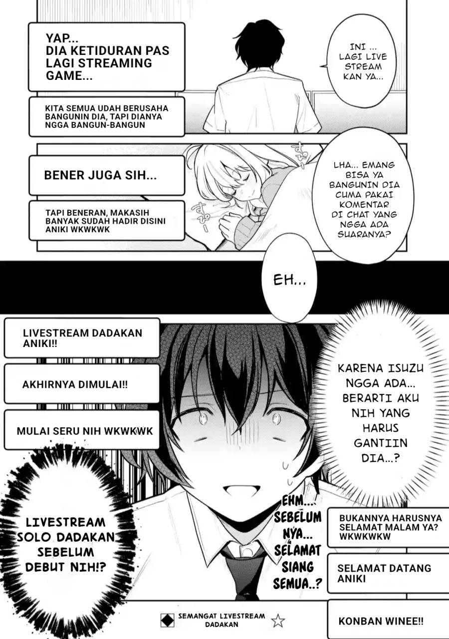 Baca Yuumei VTuber no Ani Dakedo Nazeka Ore ga Yuumei ni Natteita - Chapter 11.2 halaman 11