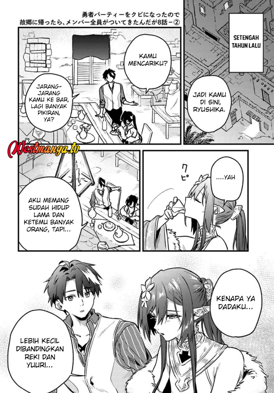 Baca Yuusha Party wo Kubi ni Natta node Kokyou ni Kaettara, Member Zenin ga Tsuitekitandaga - Chapter 8.2 halaman 2