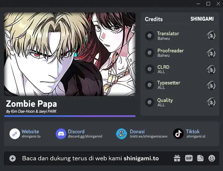 Baca Zombie Papa - Chapter 24 halaman 1