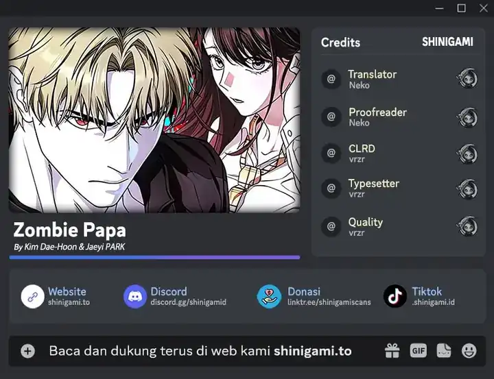 Baca Zombie Papa - Chapter 25 halaman 1