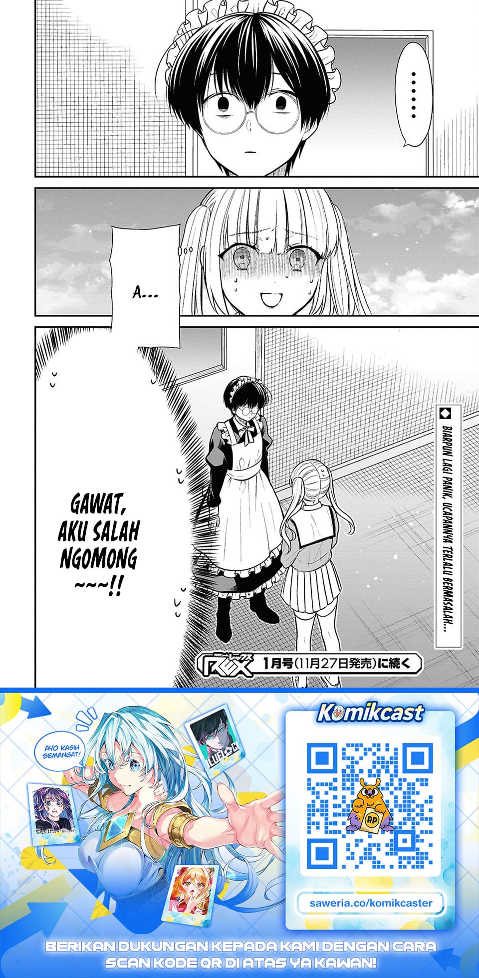 Baca 1-nen A-gumi no Monster - Chapter 89 halaman 20