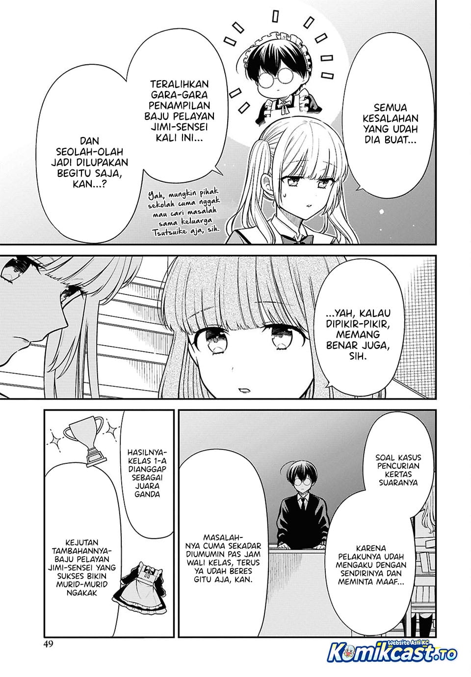 Baca 1-nen A-gumi no Monster - Chapter 89 halaman 6