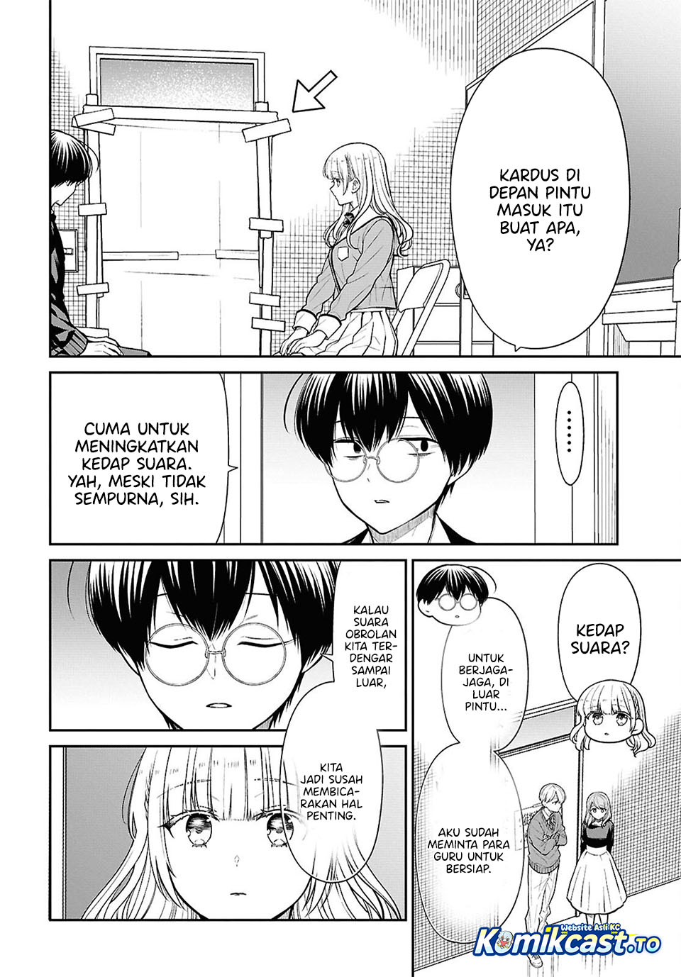 1-nen A-gumi no Monster chapter 92 halaman 10