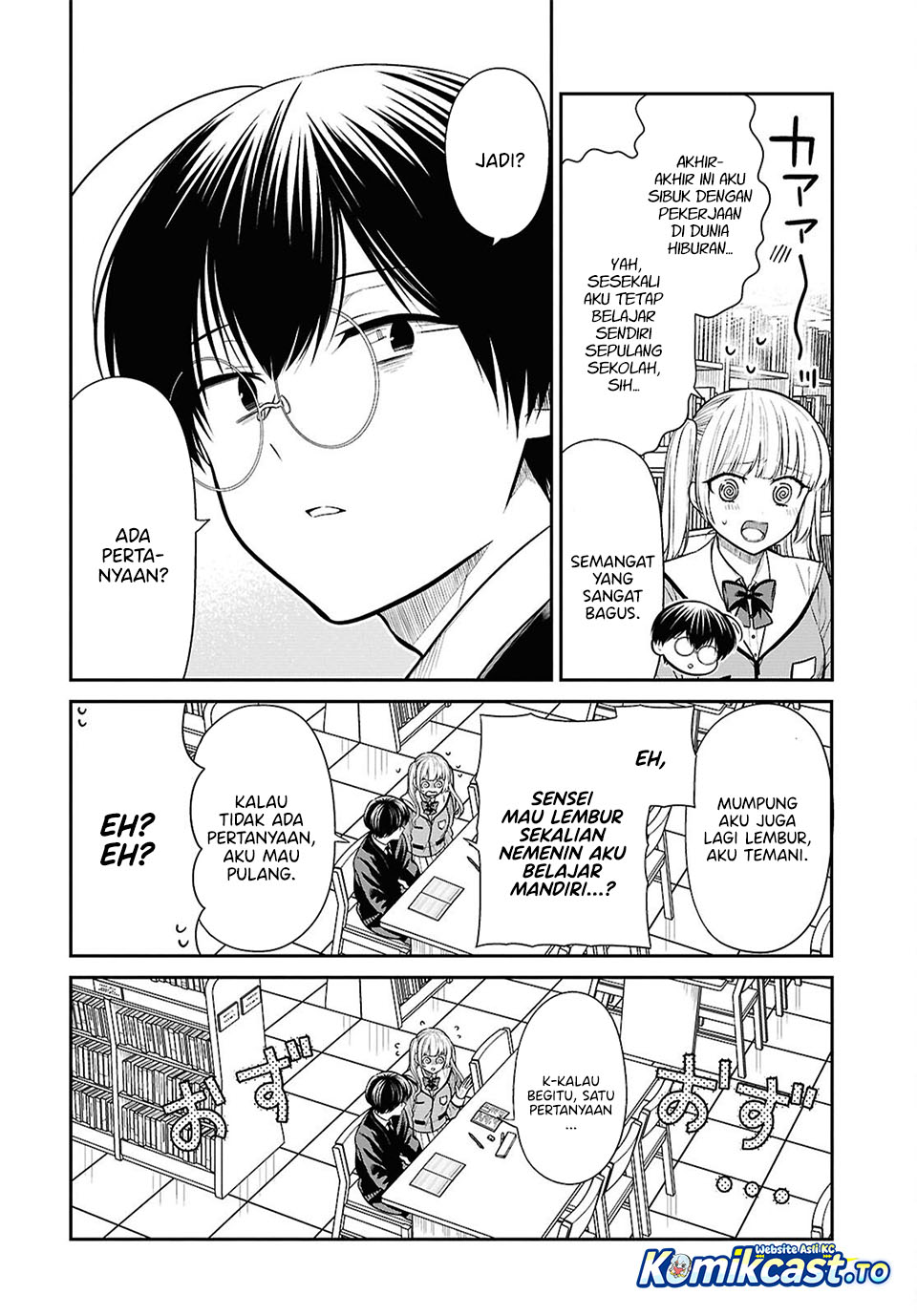 1-nen A-gumi no Monster chapter 94 halaman 28